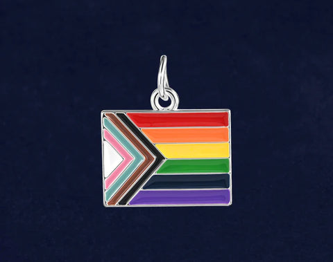 Progress Flag Charm