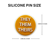 Silicone Pronoun Pins