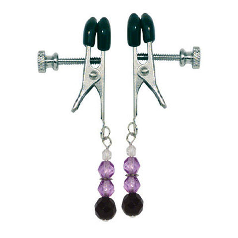 Nipple Clamps- Broad Tip Beaded