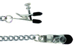 Nipple Clamps- Broad Tip with Chain