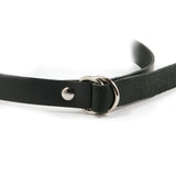 Adjustable Circles Leather Blindfold