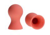 Peach Silicone Nipple Suckers