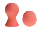 Peach Silicone Nipple Suckers