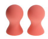 Peach Silicone Nipple Suckers
