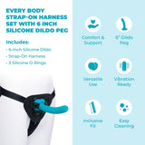 Every Body Harness Set with Dildo