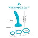 Every Body Harness Set with Dildo