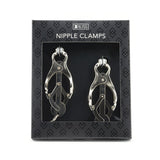 Clover Butterfly Nipple Clamps with Chain