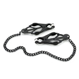 Clover Butterfly Nipple Clamps with Chain