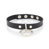 Standard Leather Collar with Large O-Ring