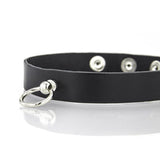 Standard Leather Collar with Small O-Ring
