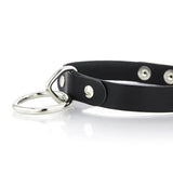 Standard Leather Collar with Large O-Ring