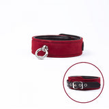 Punishment Suede Bondage Collar