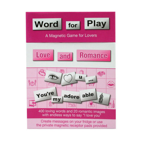 Word for Play Love and Romance Magnetic Game