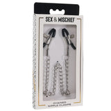 Sex & Mischief Chained Nipple Clamps