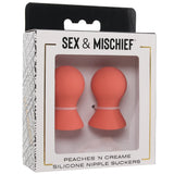 Peaches Silicone Nipple Suckers