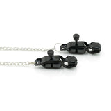 Spring Jaw Style Nipple Clamps with Chain