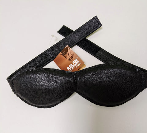 Aslan Padded Leather Blindfold