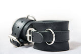 Leather Wrist and Ankle Cuff Set