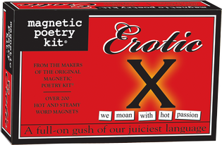 Magnetic Poetry Kit- Erotic X Edition