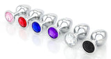 Stainless Steel Small Jewel Plug