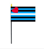 Small Pride Hand Flags