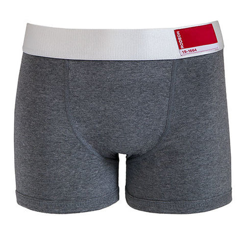 RodeoH Gray Boxer Underwear (Packer Friendly) XXS 25-26