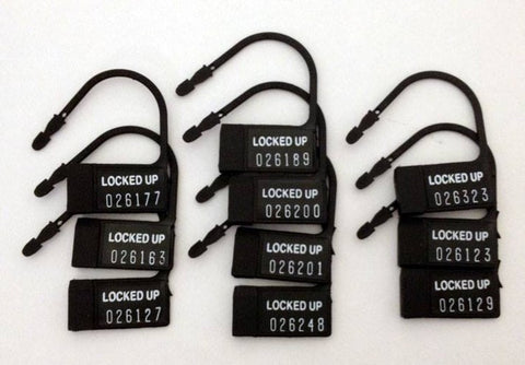 Plastic Numbered Locks- 10 pack