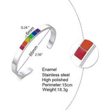 Rainbow Bangle Bracelet
