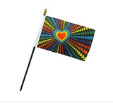 Small Pride Hand Flags