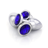 Stainless Steel Medium Jewel Plug